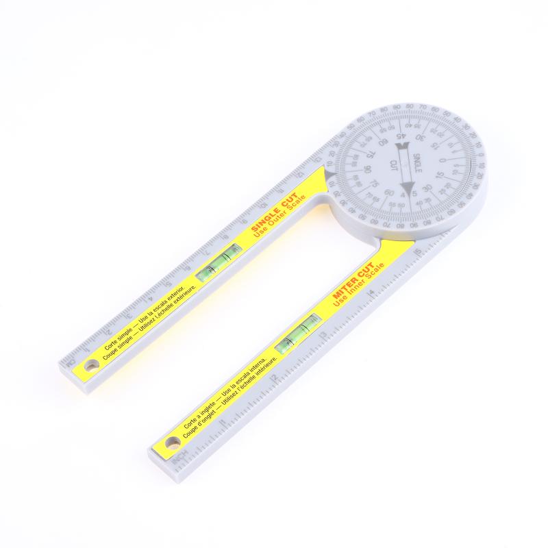 Professional Miter Saw Protractor Angle Finder Precision Miter Angle Finder Plumbers Woodworking Scale Mitre Saw Measuring Tool