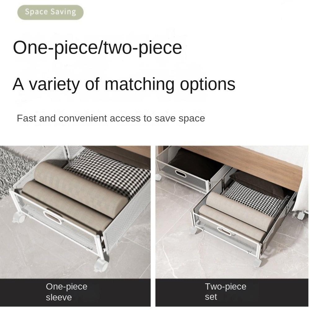 with Wheels Under Bed Storage Containers Large Capacity Shoe Organizer Drawer  Bedroom