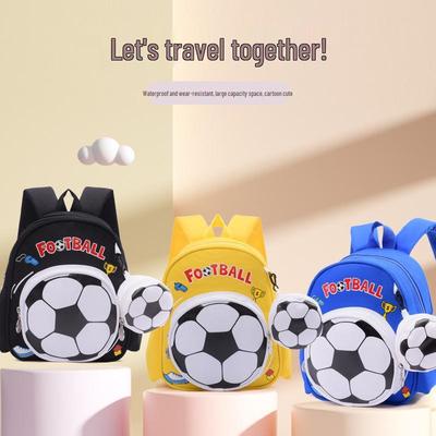3-6 Yaş Çocuklar İçin Sevimli Basketbol & Futbol Sırt Çantası