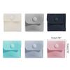 Small Jewelry Gift Bag Package Snap Button Pouch Jewelry Velvet Bags Snap Container for Necklaces Bracelet Rings