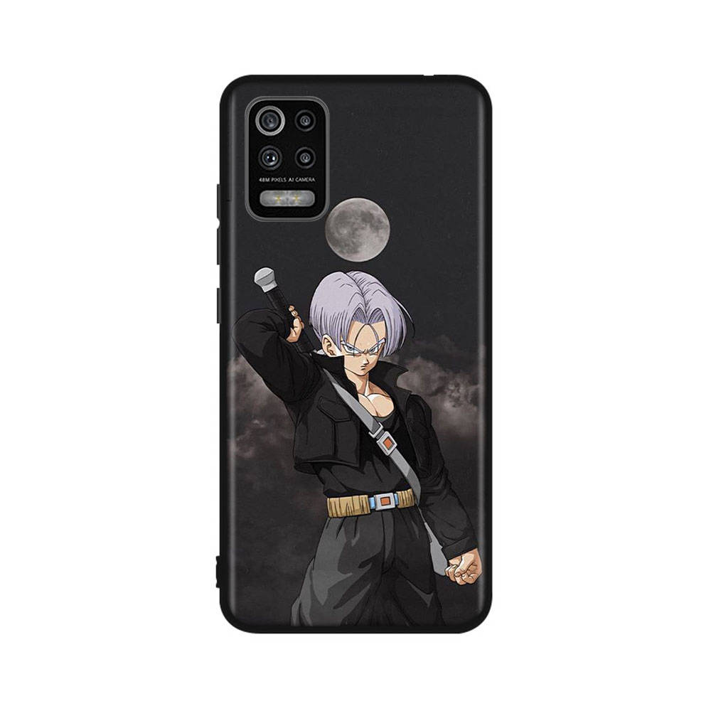DT44 Dragon Ball Trunks Case for Xiaomi Poco X6 X4 M5 M6 F5 F6 C65 C55 C50 C51 C40 Redmi Note 7 8 14C A3X 13C 12C 11 10A 9C Pro Black Sofe Cover