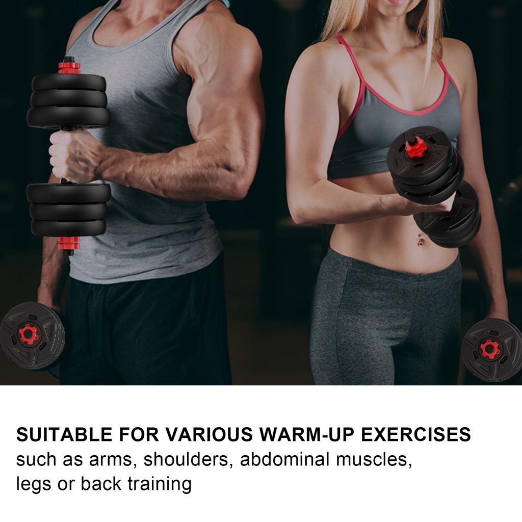 40cm Gryfy do hantli Uchwyty do hantli do podnoszenia ciężarów z 4 szt. nakrętek Sprzęt fitness
