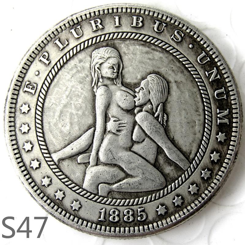 Funny Sexy Sex Make Love Lover Commemorative Coin Souvenir