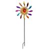Decorative Metal Wind Spinner Windmill Sculpture Suitable For Lawn Landscape Outdoor Gardens Rotating Art Yard Sculpture