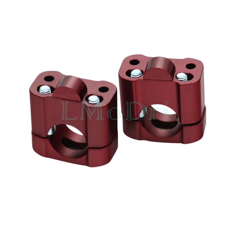 LMoDri Motorcycle Handlebar Risers Universal 22mm 28mm CNC Aluminum Alloy Handle Heightening Code Motorbike Frame