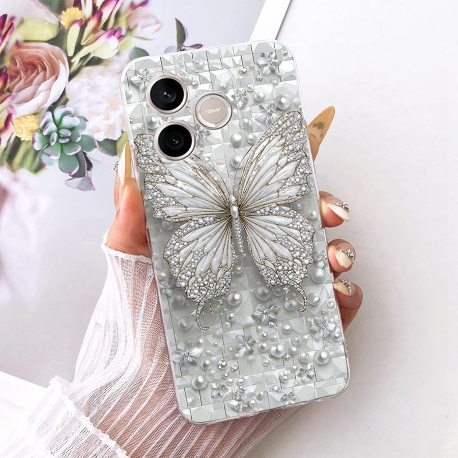 Shell for Honor 600 Lite Case LNA-NX1 Capa Soft Silicone New Bbutterfly design Cover for Honor 500 Smart Honor600 Lite Couqe