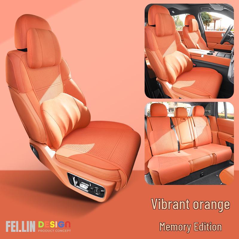 Ideal L7 Universal Suede Car Seat Cushion – Breathable, Four Seasons Cool Pad Cover