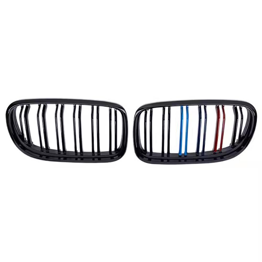 Tri-Color Double-Line Grille for BMW 3 Series E90/E91 (2009-2012)
