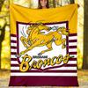 1pc Football Team (19) Theme Blanket - Digital Print, Polyester, Cozy for All Seasons, Perfect for Outdoor, Camping, and Travel