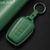 Leather Car Key Case Cover Shell For Toyota Prius Camry Corolla C-Hr Chr Rav4 Prado Izoa Levin Avalon    Accessories