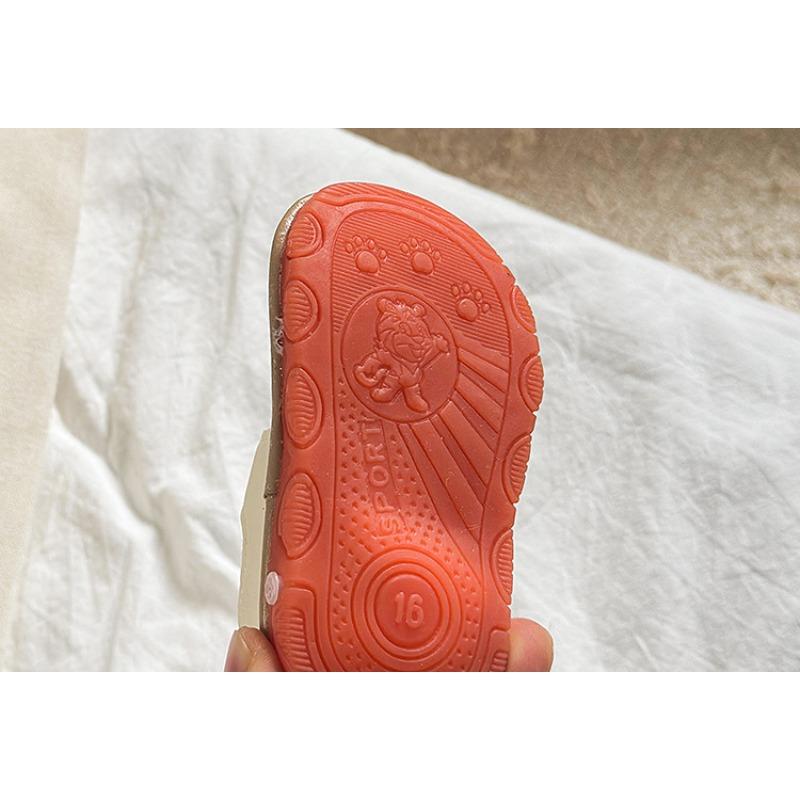 Baby Shoes 6-12 Months Girls' Squeaky Shoes Boys' Walking Shoes 1-2 Years Old Soft Sole Non-slip Beach Sandals