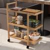 Commercial Kitchen & Hot Pot Serving Cart W/ Locking Wheels | Restaurant, Home
