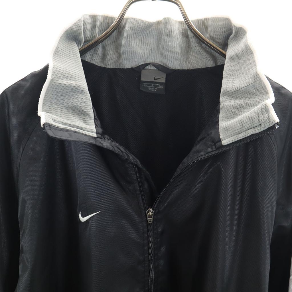 NIKE training Zip jacket Setup XL black Mesh lining Men's Used