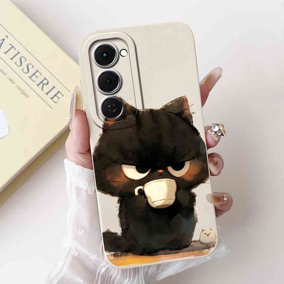 

For Tecno Spark 40 Pro Plus Case KM7 Cute Fashion Painted Soft Silicone Phone Cover For Tecno Spark 40 Spark40 Pro+ Cases Spark40 Pro Plus