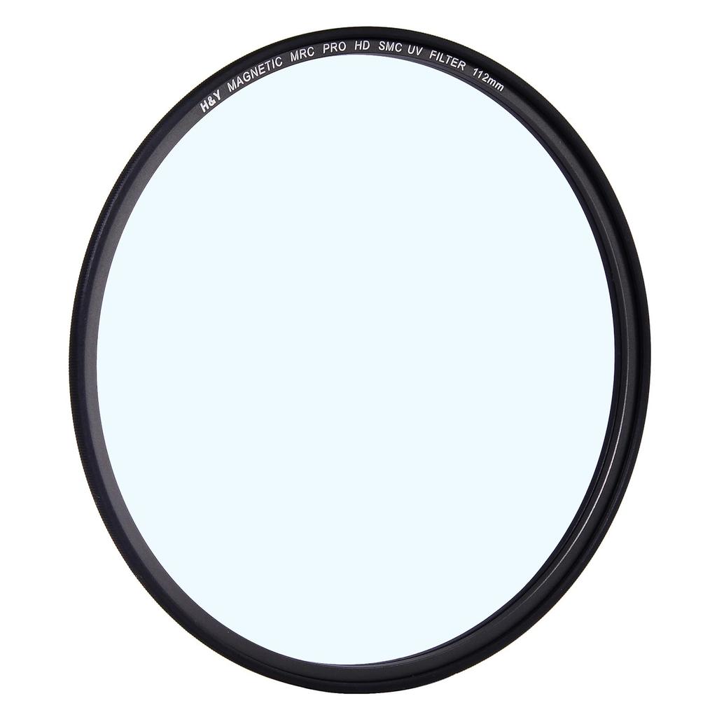 Lens Filter 112mm Magnetic MRC UV Magnetic Protective Ultraviolet Absorption Low Reflection High Flatness Thin Frame Knurling Antistatic Antifouling