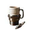 High Quality Spark Plug Mug Heat Resistant Ceramic Cup for Coffee Tea