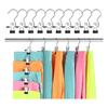 60PCS Legging Organizer For Closet Pants Hangers Space Saving Portable Stainless Steel Single Clips-B61B