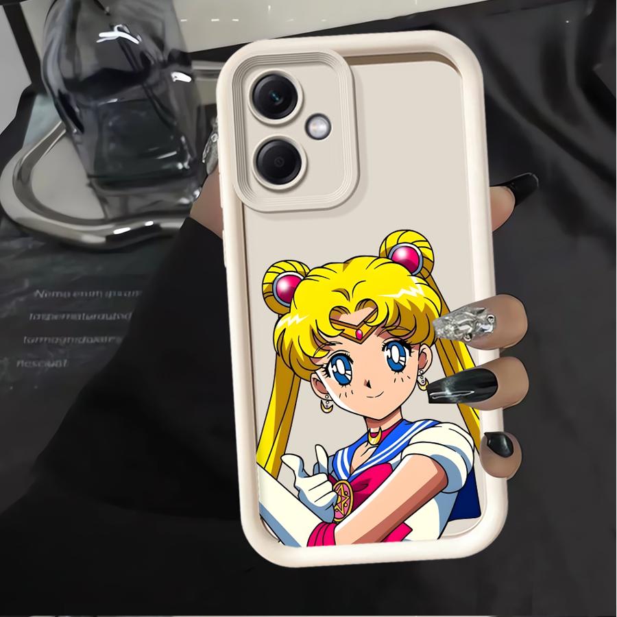 Phone Cover Case for Xiaomi Redmi Note 14 Pro Plus 12S 10 11 9s Note 13 12 10S 11S Anime Sailor Moon