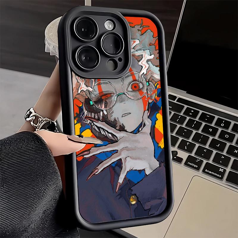 Phone Case for iPhone 17 Air 16E 15 16 Pro Max D-Dandadans O-Okarun Anime Cover 14 Plus 13 12 Mini Soft Shell Silicone Fundas