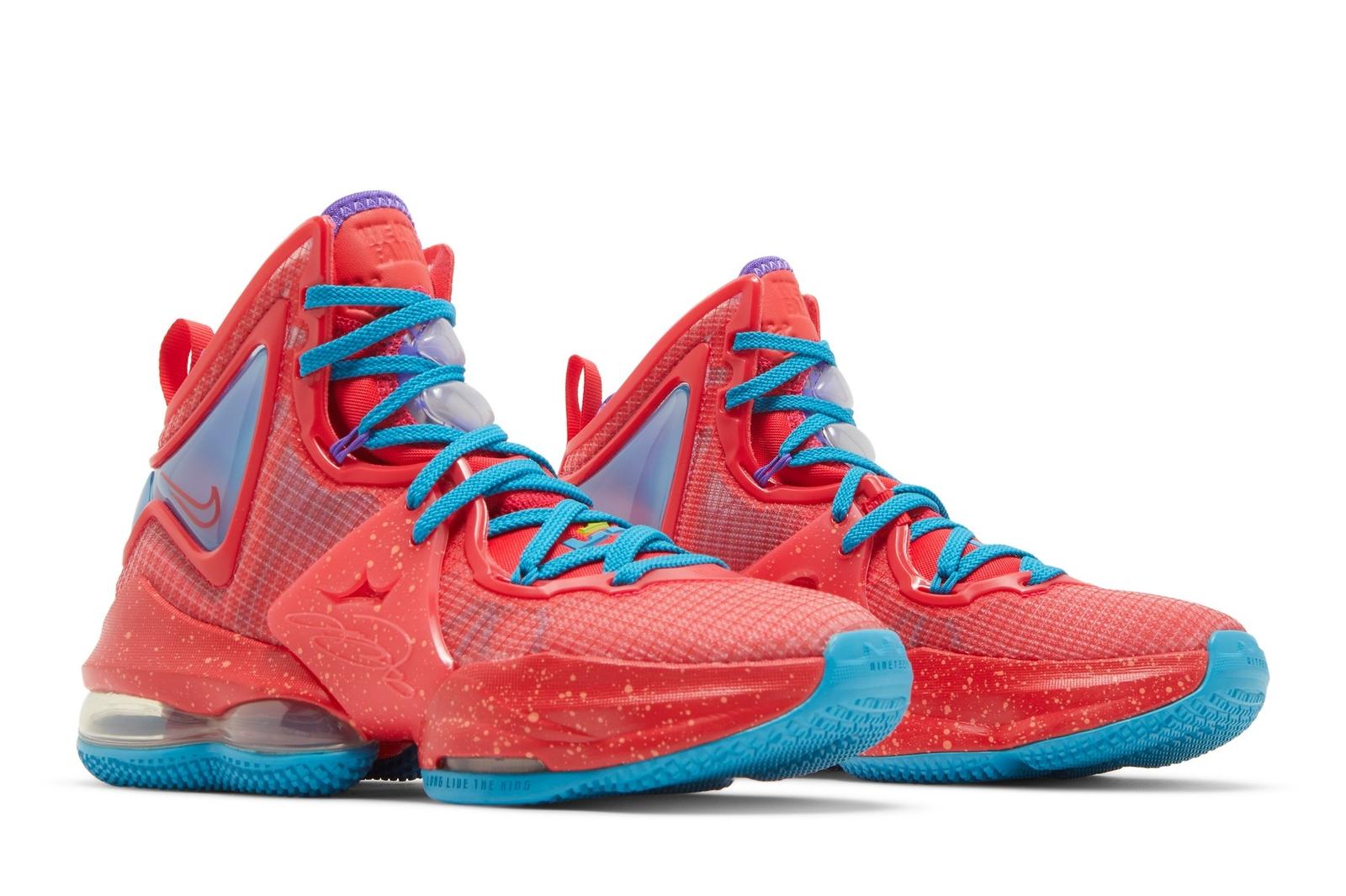 Nike LeBron 19 GS Kings Crown DD0418-600 40