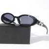 Retro Oval Bow Sunglasses Women Fashion Y2K Small Oval Frame Sun Glasses Brand Designer Glasses Outdoor Leisure UV400 Eyewear