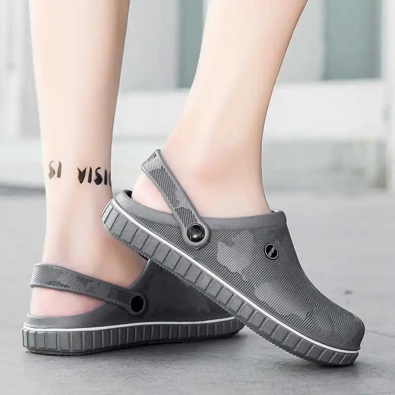 Platform Demi-season Men's Shoes 50 Men Slipperes Nude Sandals Sneakers Sport Products Runing Outside Retro Comfortable