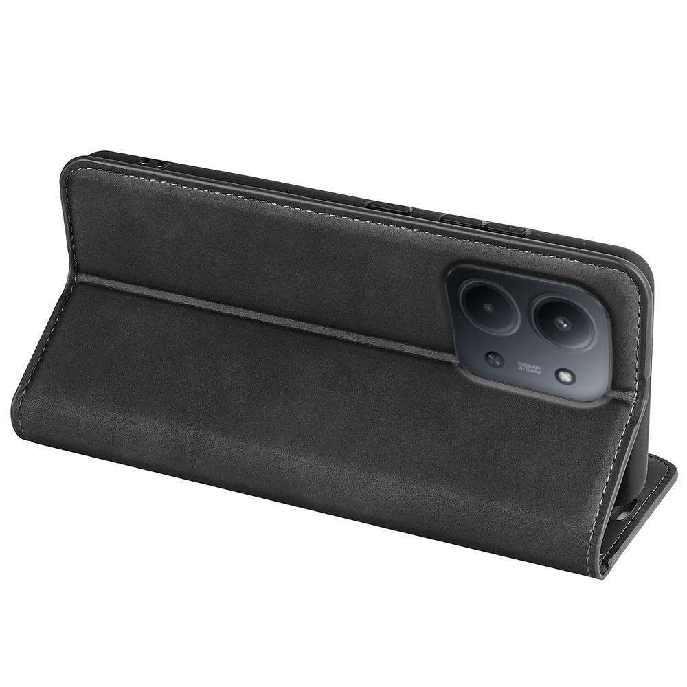 Für Xiaomi Redmi 15C 5G (EU) (173 mm)/Xiaomi Redmi 15C 4G (EU) (173 mm) Hülle Skin Touch Leder Brieftasche Handyhülle