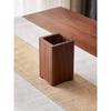 Black Walnut Wood Pen Holder Minimalist Design Desk Organizer Multifunctional Storage Box for Home and Office