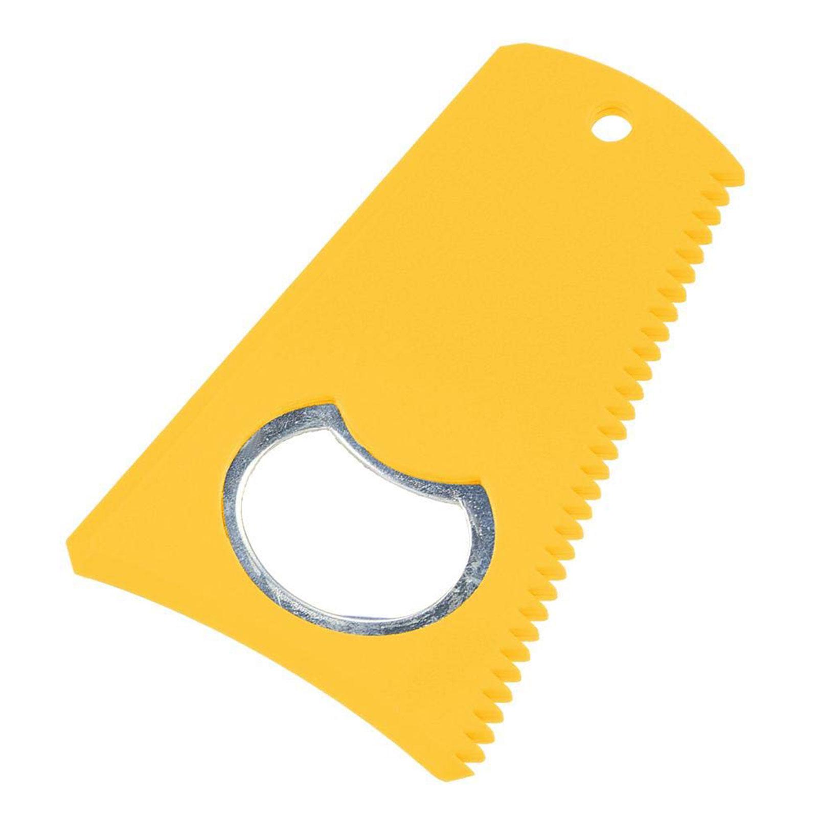 Multifunction Surfboard Wax Cleaning Tool with Practical Bottles Opener, Surfboard Wax Scrape Remover Surfboard Wax Comb