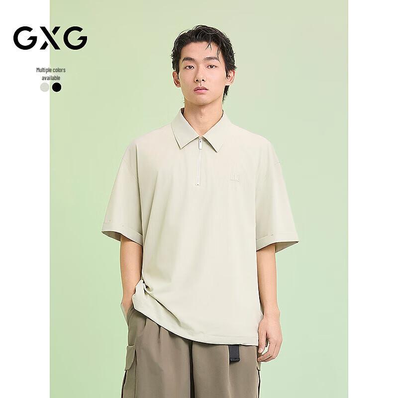 GXG Men s Short Sleeve Half-Placket Shirt 165S