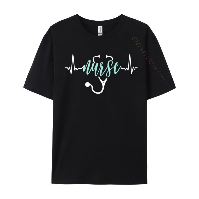 Nurse Heartbeat Stethoscope T-Shirt