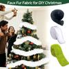 5M/10M Long Hair Faux Fur Fabric for Diy Christmas Doll Ribbon Tapes for Patchwork Sewing Plush Toy Beard Hair Material Crafts