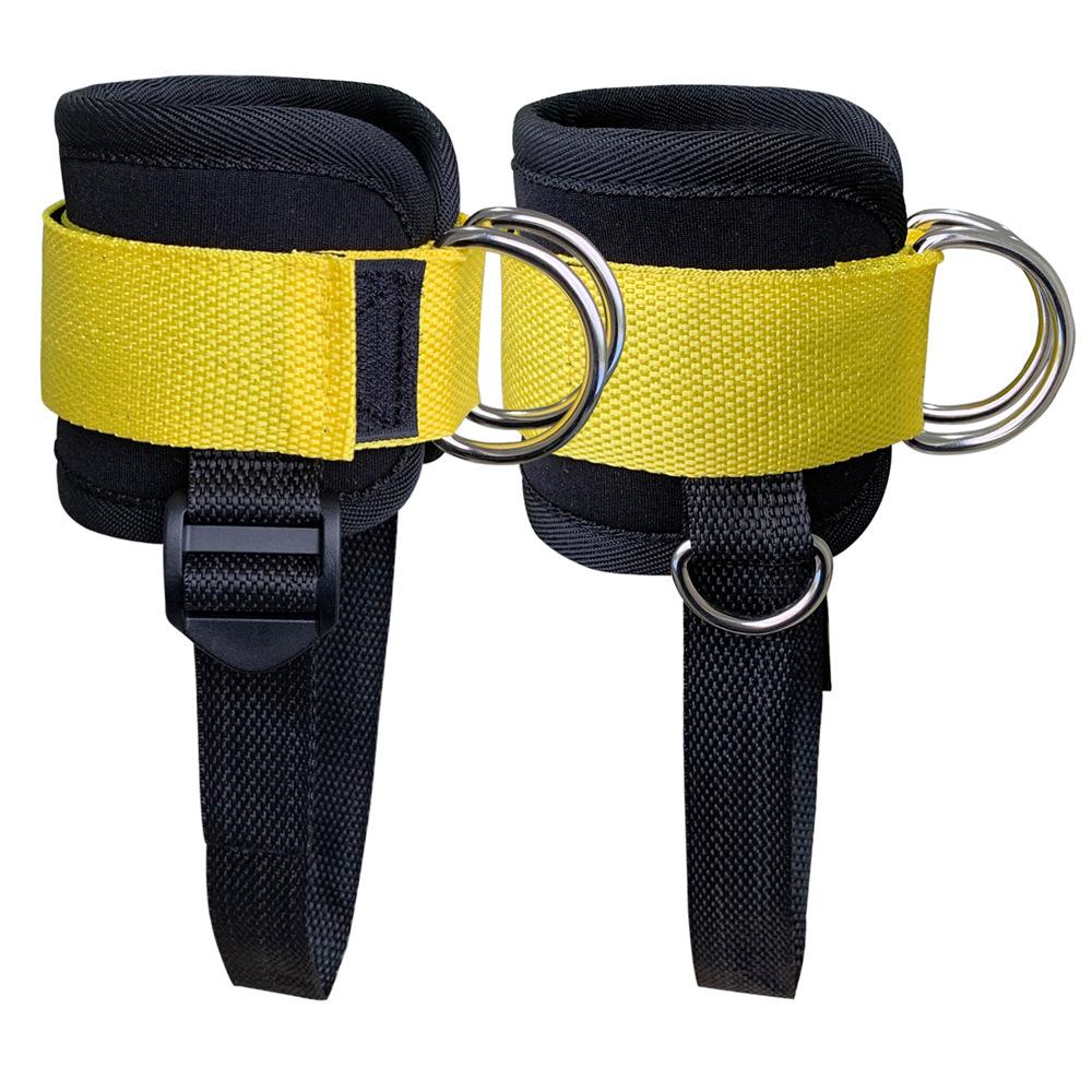 Träningsställning, Ankelsölja, Uppgraderad Rem, Fyra D-ringar, Flerriktad Ben träning, Höftträning, Styrketränare, Ben