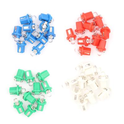 Naujas 10x AMPULĖS LED KOMPIUTERIS TABLEAU DE BORD B8-5D B8.5D T5 palaikymas BLANC TUNING 12V