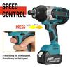 2200N.M High Torque Brushless Electric Impact Wrench Screwdriver Cordless Wrench Power Tools for 18V Battery