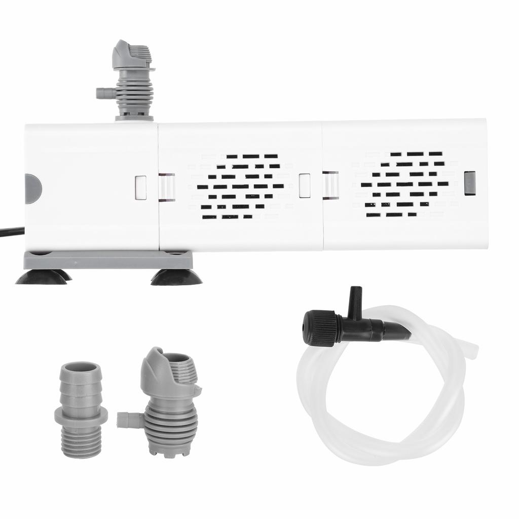 ZYN61 Builtin Fish Tank Filter Submersible Quiet Aquarium Filter Water Pump Box