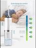 Smart Waterproof Electric Water Flosser for Fresh Breath, Portable Teeth Cleaner with Purple Light