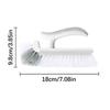 Multipurpose Angled Cleaning Brush Small Storage for Car Interior Motorcycle Engine Home Kitchen Bathroom Corners