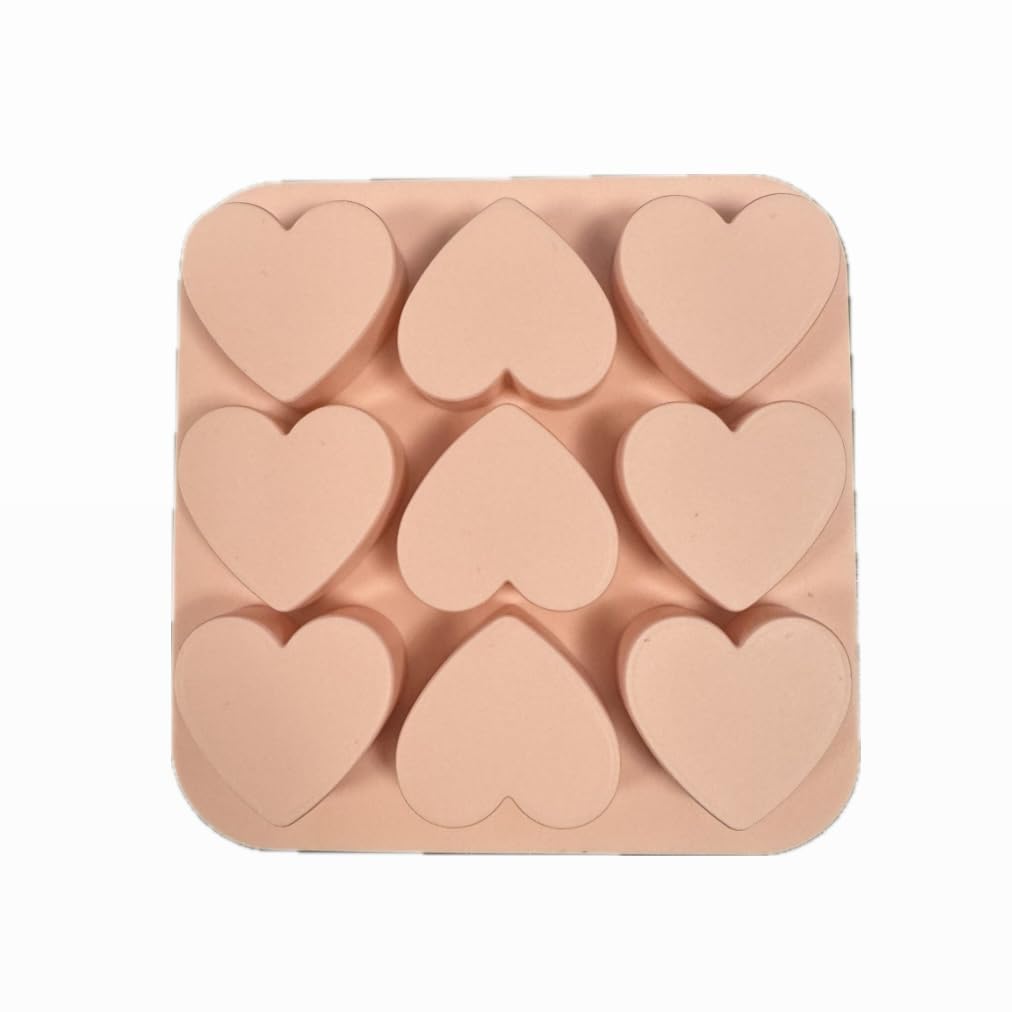 Heart-shaped silicone mold, silicone mold, heart, chocolate mold, gummy mold