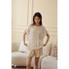 Fairy, Human Cotton Satin White T Summer Small Fresh Printing Lace Edge Home Shorts, Multi-color Home Pants
