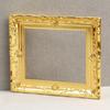 1:12 Dollhouse Mini Furniture Accessory - Golden and Empty Picture Frames