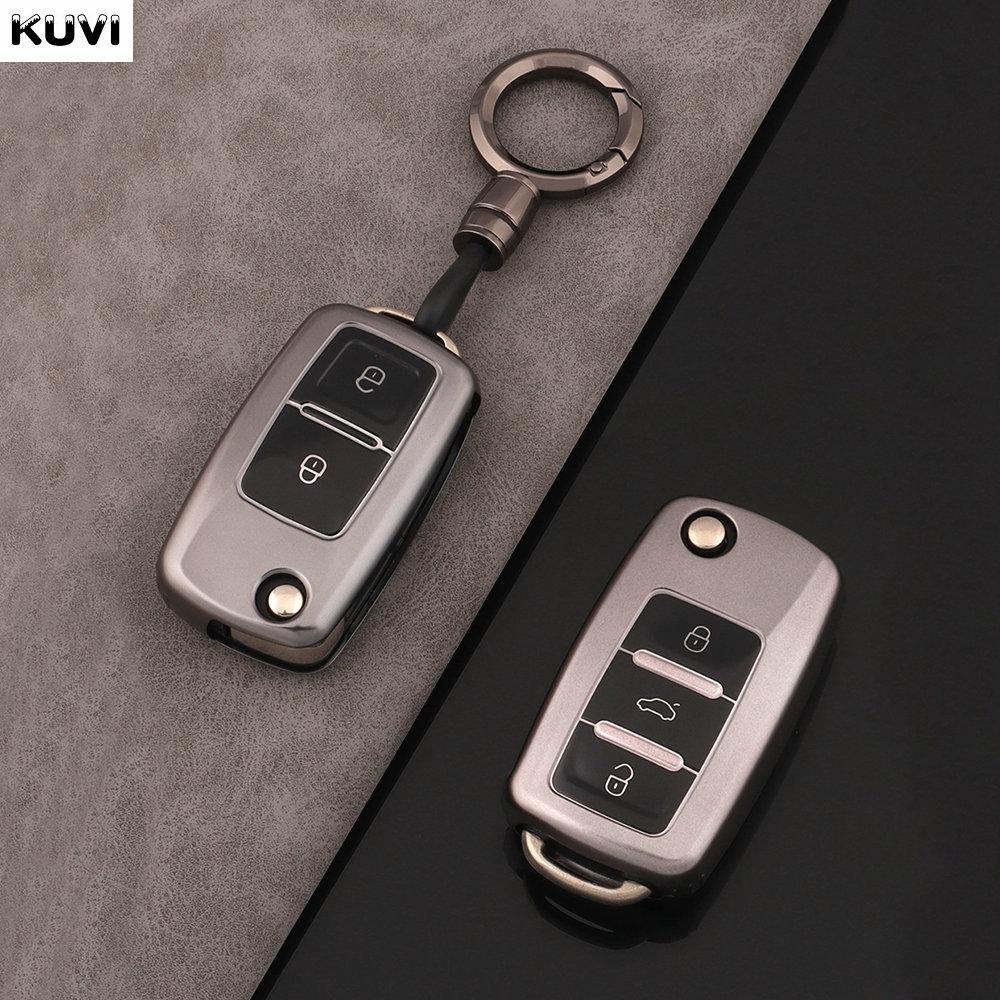 2 3 Buttons For Vw Volkswagen Mk4 Bora Golf 4 5 6 Jetta Passat Polo Bora Touran Skoda Seat  Tpu Car Key Case Cover Shell Fob