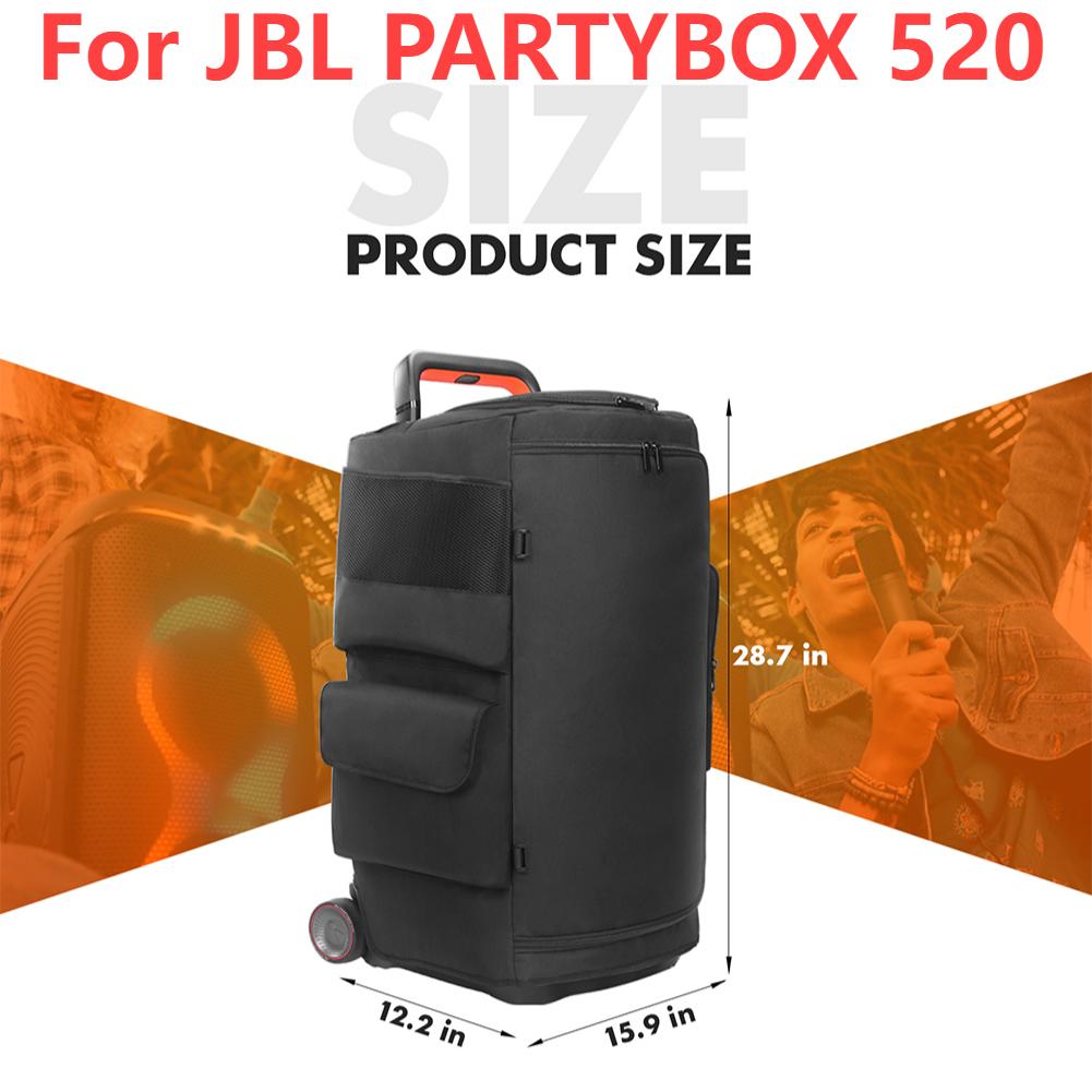 Přenosný reproduktor Prachový kryt Pro JBL PartyBox 1000/710/520/320/310/120/110 Vodotěsné pouzdro na reproduktor Cestovní ochranná úložná taška