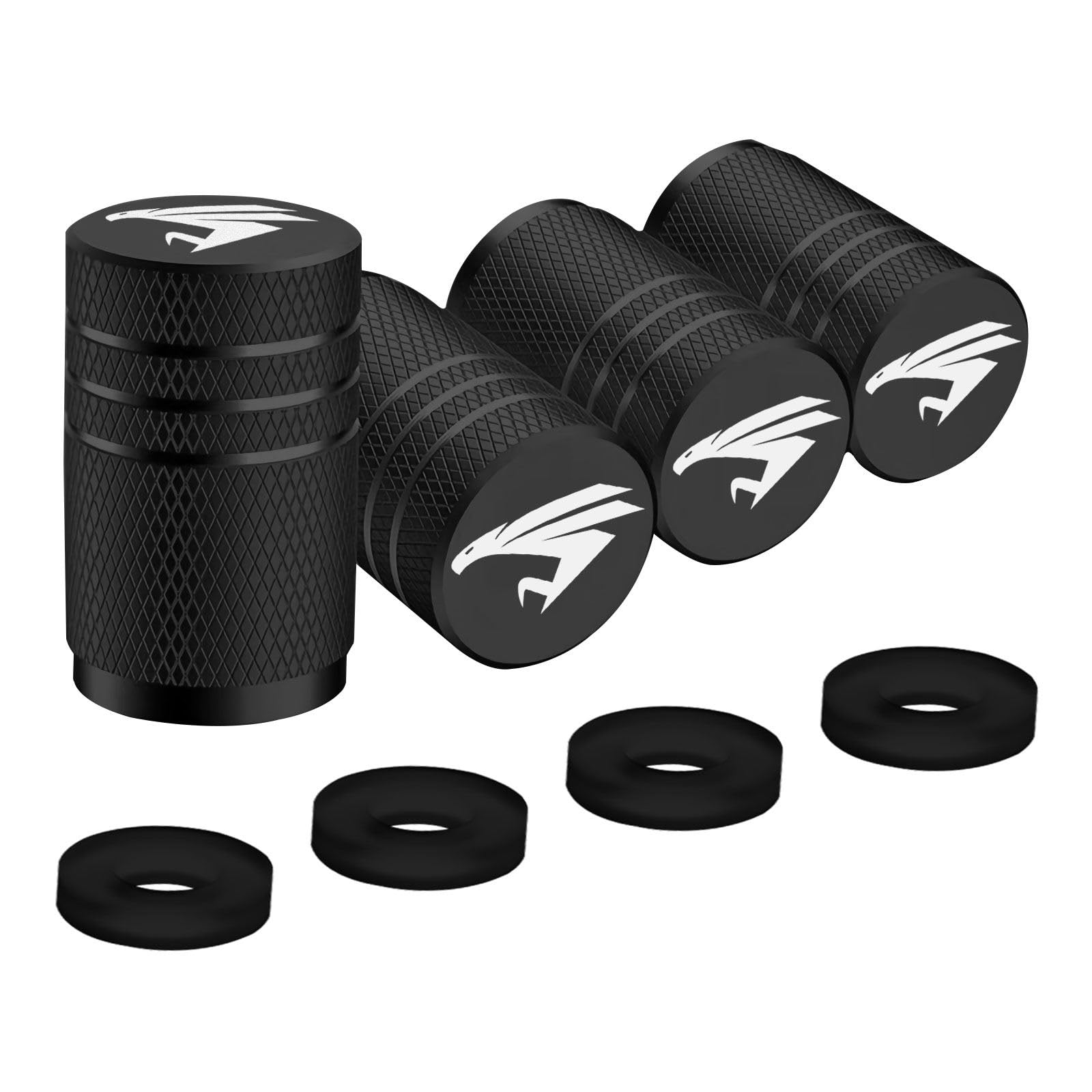 

Decoyocar Колпачок воздушного клапана шины автомобиля Toyota Harrier серии 60 серии 80, цилиндрического типа, чёрный