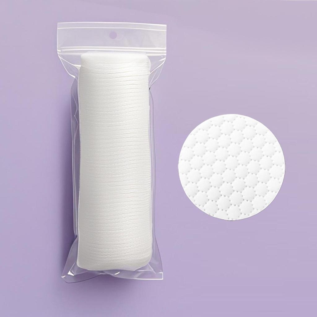 Cross-Border Cotton Makeup Remover Pads - Thick, Disposable, Skin-Friendly