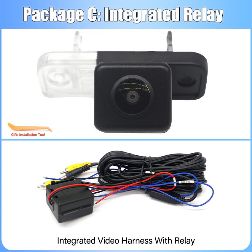 HD Waterproof Fisheye Rear View Camera For Mercedes Benz E-Class (W211) 2003-2009 Car Vehicle Reverse Parking Accessories