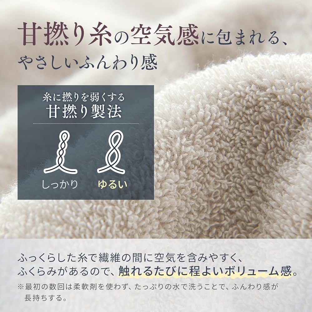 Kumori Mini Bath Towels, 5-Pack, 100% Cotton, Soft, Durable, Moderately Thick, Fluffy, Compact, 50