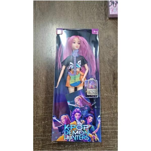 Anime K Pop Demon Hunters Witch Hunter Group High Appearance Glue Doll Girl's Heart Decorative Doll Christmas Gifts