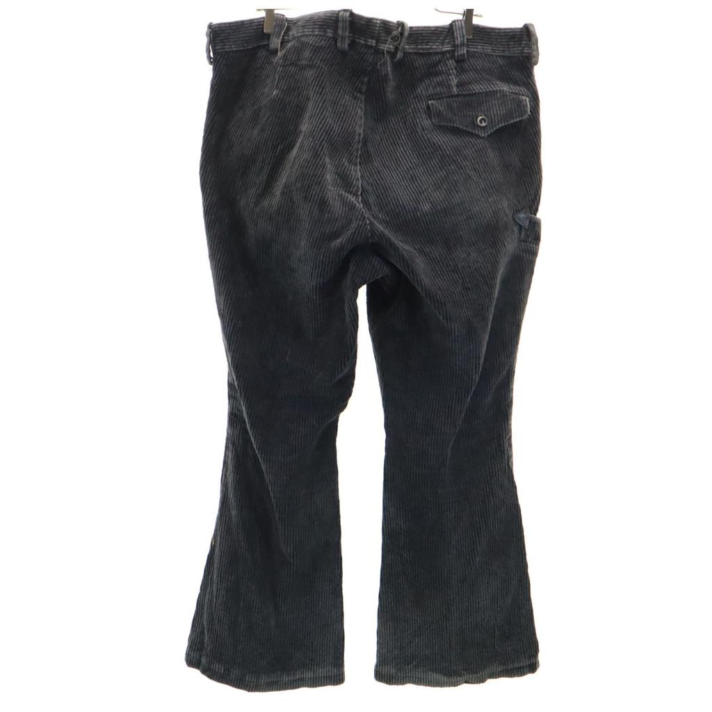 EURO WORK Logger Corduroy Logger Pants Charcoal Gray Work Men's Used