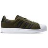Adidas Originals Superstar Series Comfortable Versatile Low-Top Sneakers Unisex Sneakers Olive-Green BB0995